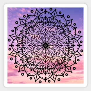 SUNSET MANDALA Sticker